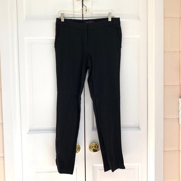 BCBG Black Trousers with Ankle Zippers - Picture 2 of 12